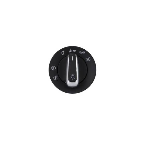 Buton de comutare pentru faruri lumini VW Golf 5 Passat B6 Golf 5 6 Caddy fara functie automata Cod:5ND941431A - 2- Roveli