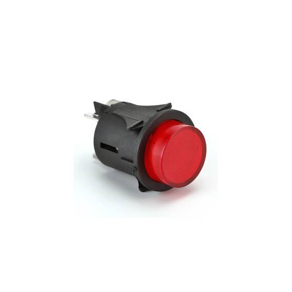 Buton Led  25mm rosu Cod: TL-27 - 2- Roveli