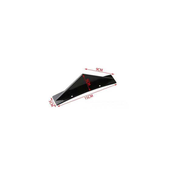 Set ornament splitter pentru bara spate culoare Negru  Cod: UNIV-046 - 4- Roveli