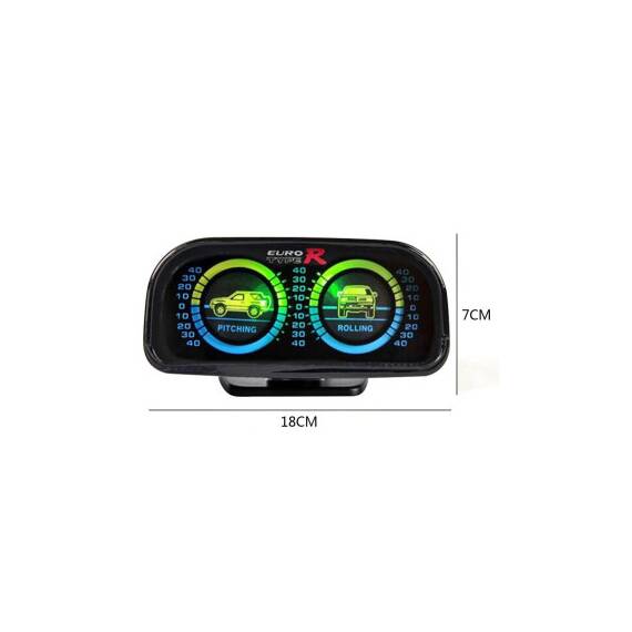 Inclinometru auto (indica panta si inclinarea) Cod: FS-1326 - 2- Roveli