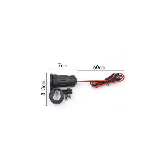 Mufa USB moto cu adaptor  3.1A   Cod: MCA040 - 3- Roveli