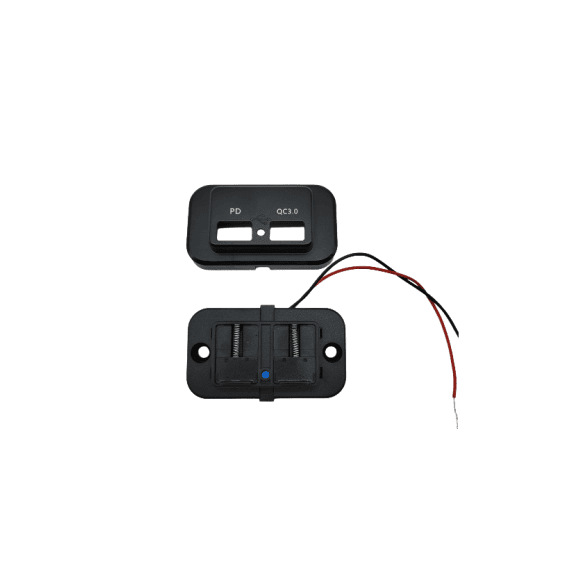 Panou mufa USB QC3.0 + PD  Cod: QT084 - 3- Roveli