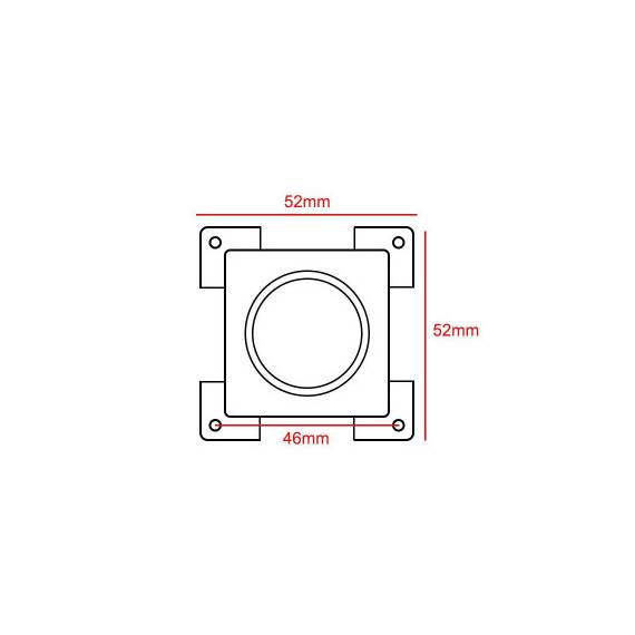 Mufa priza bricheta 120W 10A 12V incastrabila Cod: DS1201 - 2- Roveli