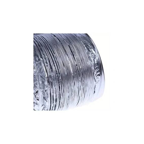 Tub flexibil gofrat aer cald rezistent la temperatura  Ø 200mm Cod: GOF200 - 3- Roveli