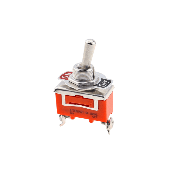 Buton universal 2 pozitii ON/OFF tip comutator metalic pentru instalatii auto si electrice Cod: 1021 - - Roveli