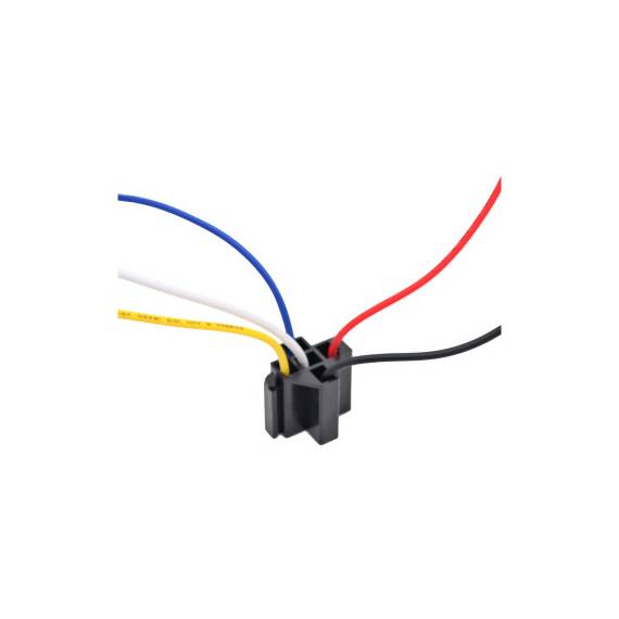Mufa releu 5 pini cu cablaj 11cm pentru instalatii auto - 2- Roveli
