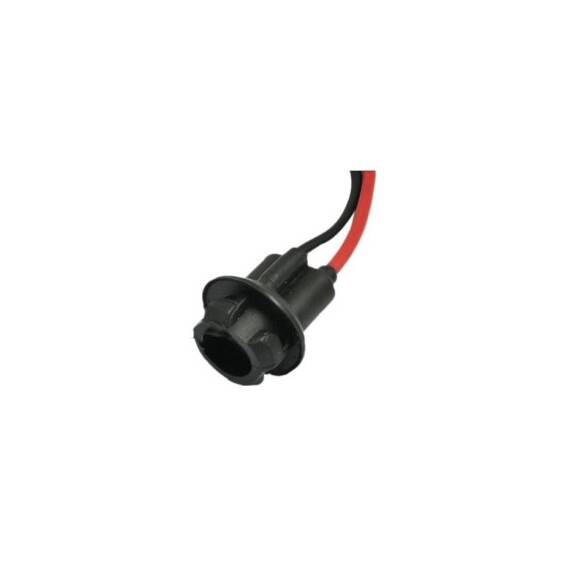 Mufa bec T10 cu 2 fire 12.5cm rosu si negru pentru instalatii auto Cod: DZ - 2- Roveli