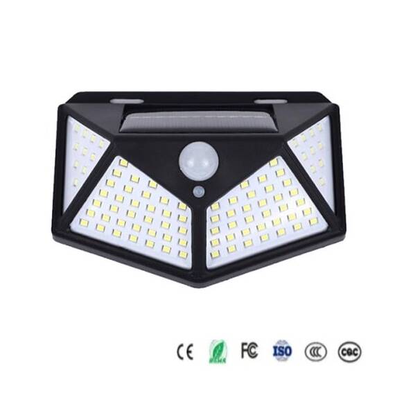 Lampa solara 20W 800lm 100SMD cu senzor. COD: XY-100 - 2- Roveli