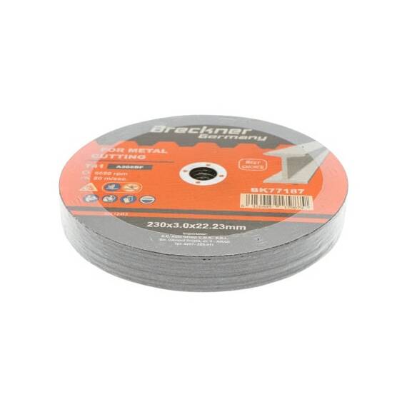 Panza disc flex pentru taiat si polizat metal T41 230x3.0x22mm Cod: BK77187 - 2- Roveli