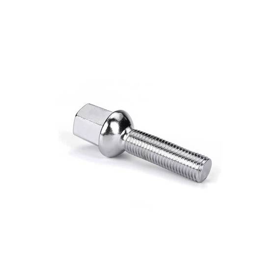 Prezoane pentru jante, M12x1,5 mm, cu con rotund, lungime 28 mm, cap cheie 17 Cod: B528 - 2- Roveli