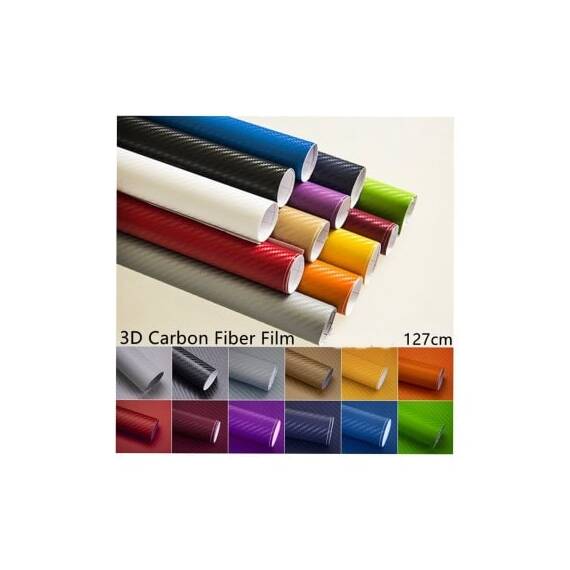 Folie carbon 3D gri antracit latime 1.27m x 1m Cod: KM9170 - 5- Roveli