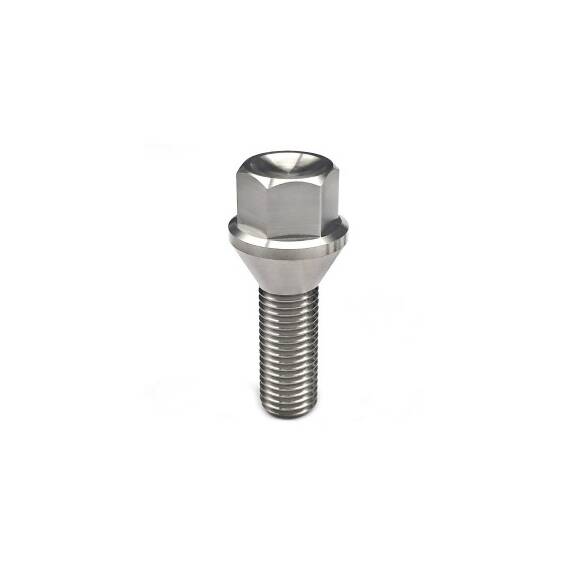 Prezoane pentru jante de aluminiu, dimensiuni M12x1,5 mm, lungime 28 mm, cu con drept Cod: B104 - 4- Roveli