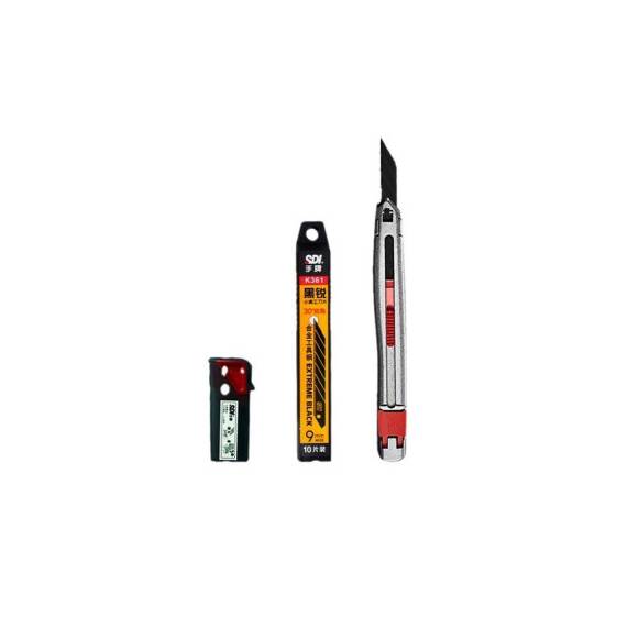 Cutter profesional metalic pentru folii auto cu lama unghi 30° Cod: 3006C - 2- Roveli
