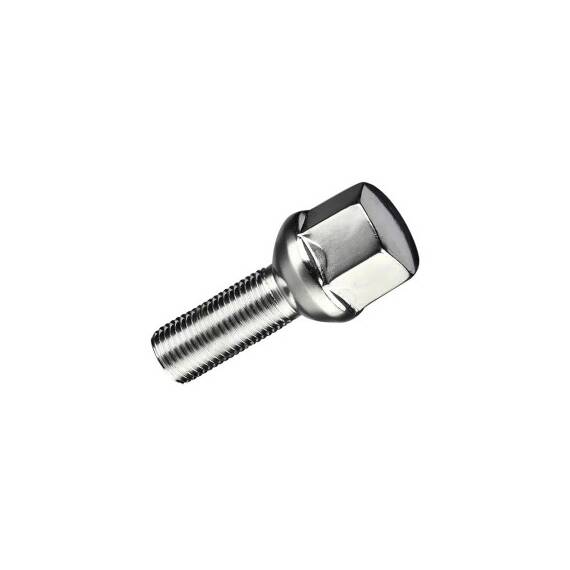 Prezoane pentru jante, M12x1,5 mm, cu con rotund, lungime 28 mm, cap cheie 17 Cod: B528 - 3- Roveli