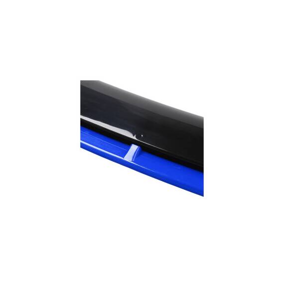 Prelungire bara fata universala spoiler auto negru lucios cu albastru 175 cm din ABS flexibil 4 piese  Cod: SP1005-3 - 2- Roveli