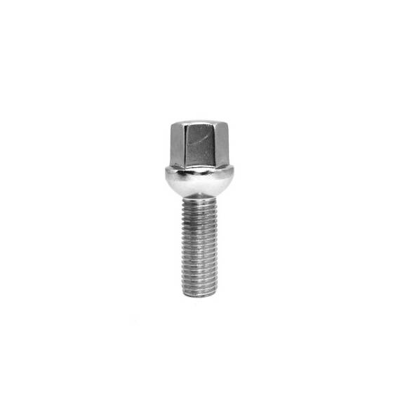 Prezoane pentru jante, M12x1,5 mm, cu con rotund, lungime 28 mm, cap cheie 17 Cod: B528 - 4- Roveli