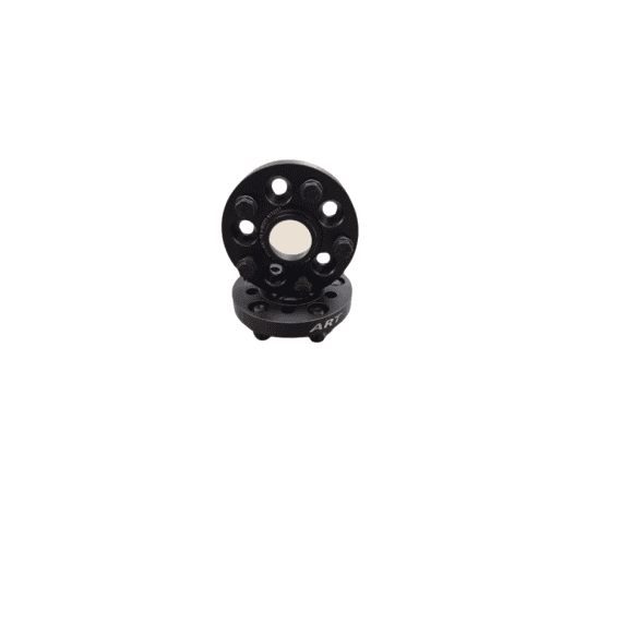 Distantiere / flanse adaptoare din aluminiu forjat 6061T6 / Grosime 22mm / Negru  Cod:DADP-5120-1 - - Roveli