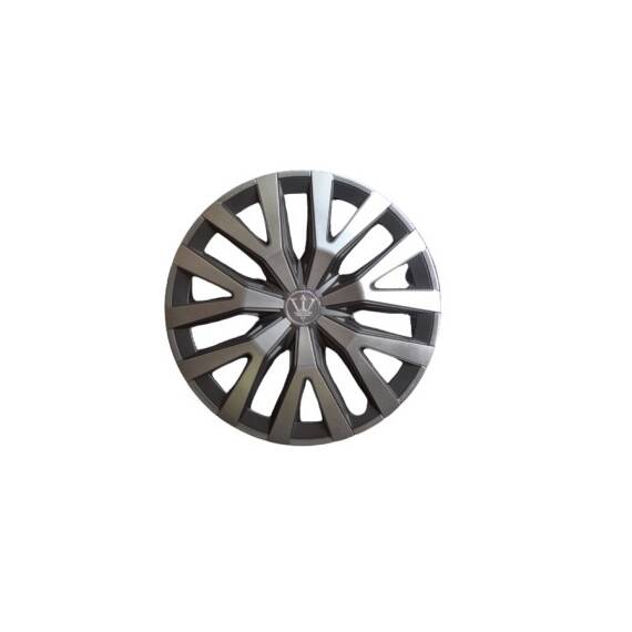 Set 4 capace roti Evo culoare negru gri antracit 15 inch Cod: WD2-1GR-15 - - Roveli
