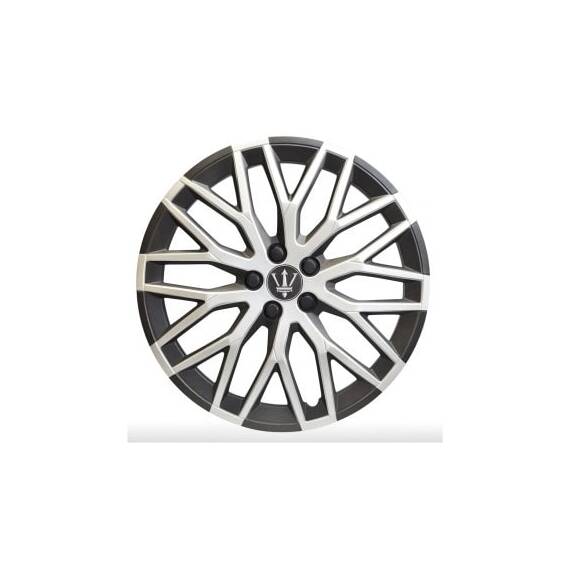 Set 4 capace roti Evo culoare negru argintiu 15 inch Cod: WF4-1SL-15 - - Roveli