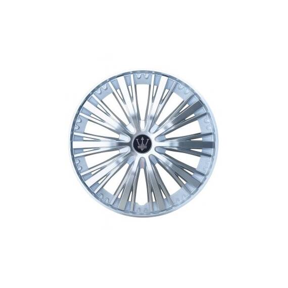 Set 4 capace roti Evo culoare argintiu 15 inch Cod: WM0-3SL-15 - - Roveli