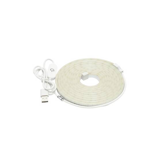 Banda LED 6500K, 5V, USB, 5m IP65 Breckner Germany Cod: BK79096 - - Roveli