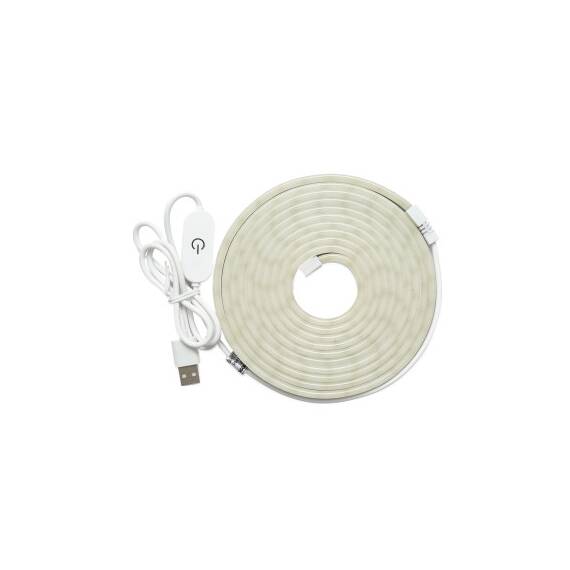 Banda LED 6500K, 5V, USB, 3m IP65 Breckner Germany Cod: BK79095 - 4- Roveli