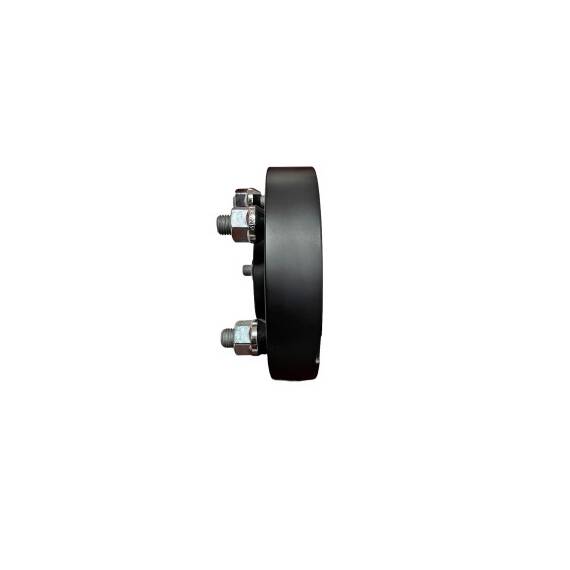 Distantier jante 5x114.3 30mm prindere dubla M12x1.5 Negru  67.1-66.1 Cod: DST3020 - 3- Roveli