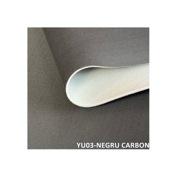 Rola material textil buretat pentru plafon si tapiterii auto 27.4 m x 1.5 m Premium Cod: YU - 12- Roveli