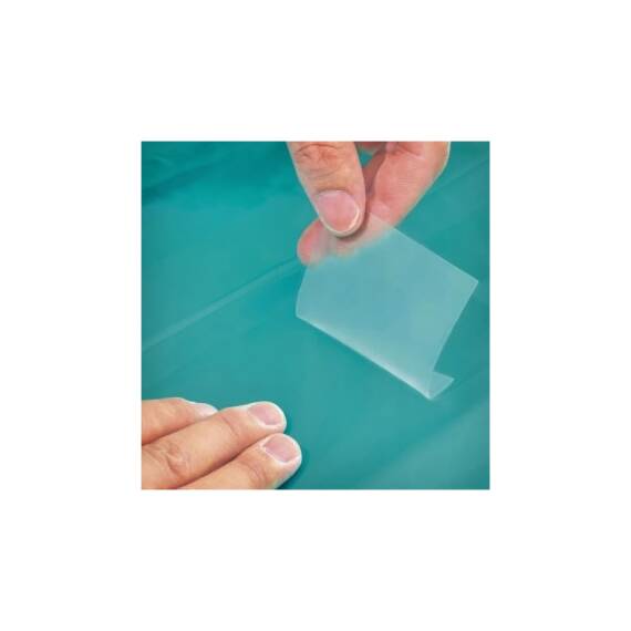 Set 10 plasturi rezistenti  la apa Super Adeziv Flex Tape culoare transparent  10cmx10cm Cod: AT116 - 2- Roveli