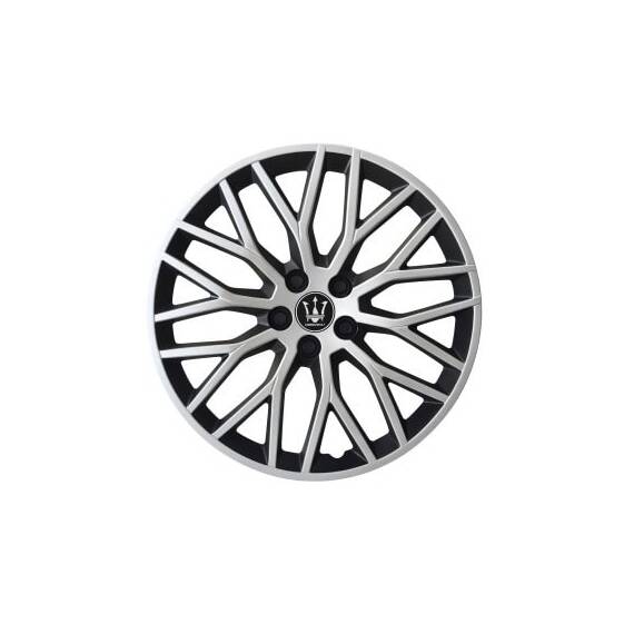 Set 4 capace roti Evo culoare negru argintiu 15 inch Cod: WF3-1SL-15 - - Roveli