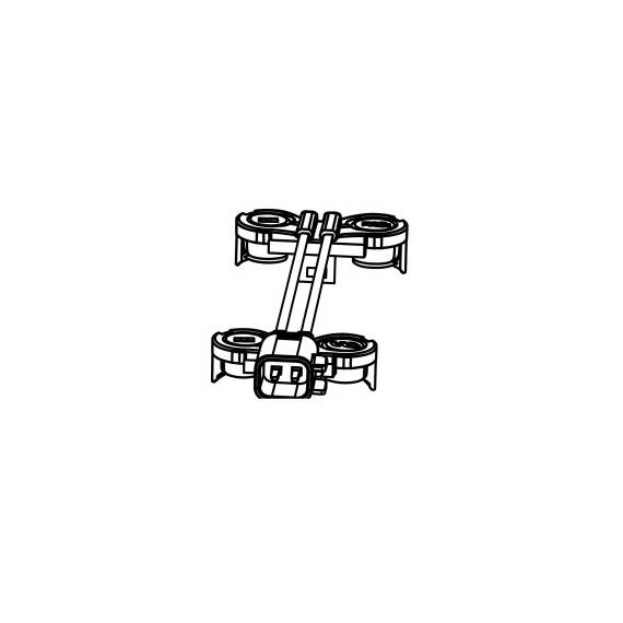 Set Claxoane Bitonale Premium 12V cu Mufe Compatibil Ford  Cod: ART137F+ART214 - - Roveli