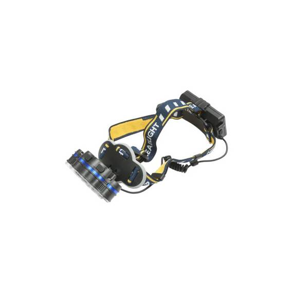 Lanterna frontala de cap cu 8 LED-uri, 3 moduri iluminare, baterie 2200mAh reincarcabila USB Crownman Cod: DISUF01 - 5- Roveli