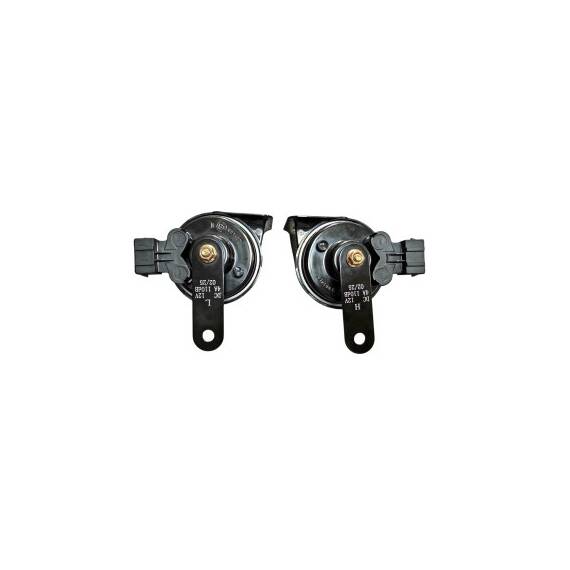 Set Claxoane Bitonale Premium 12V cu Mufe Compatibil Volkswagen,Audi,Seat, Skoda  Cod: ART137F+ART213 - 2- Roveli