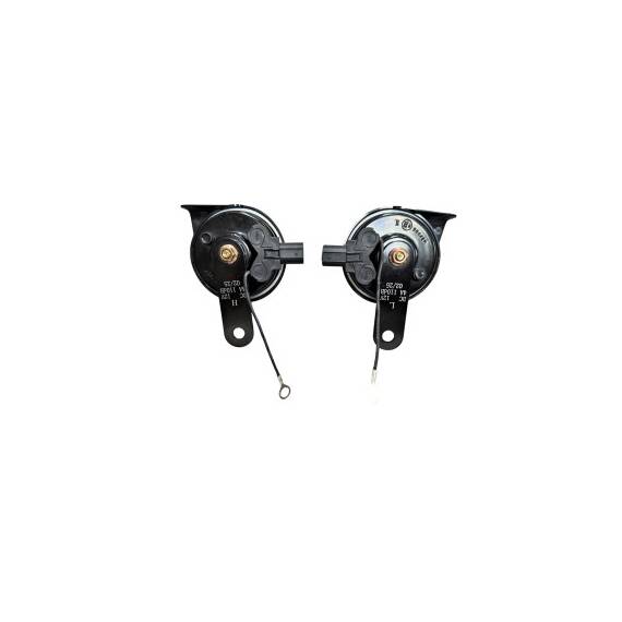 Set Claxoane Bitonale Premium 12V cu Mufe Compatibil Honda Cod: ART137F+ART215 - 2- Roveli