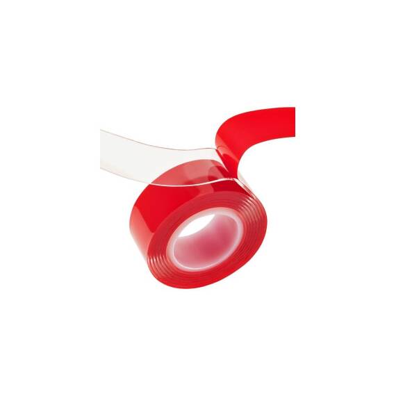 Banda dublu adeziva transparenta profesionala 20mm x 25 m  Cod: CDT2025 - - Roveli