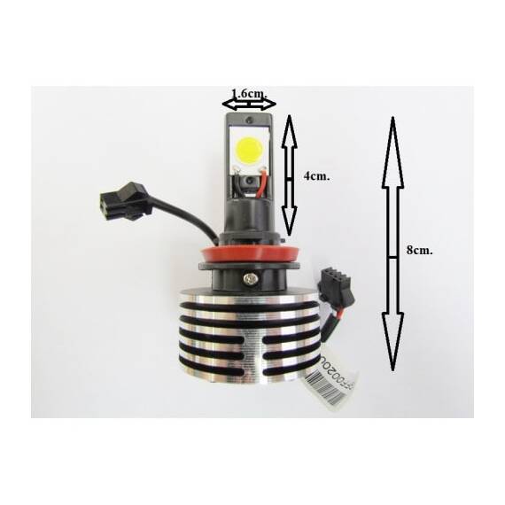 Bec LED ART201 H10 / 9005 / 9006 CANBUS 6000K - 5- Roveli