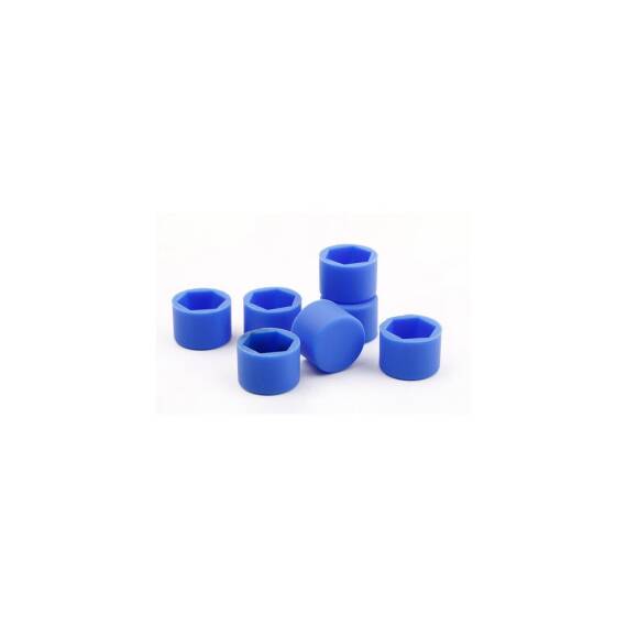 Set 20 capace prezoane cauciuc 21 mm diverse culori - 6- Roveli