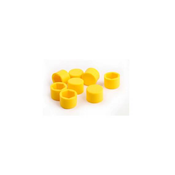 Set 20 capace prezoane cauciuc 21 mm diverse culori - 4- Roveli