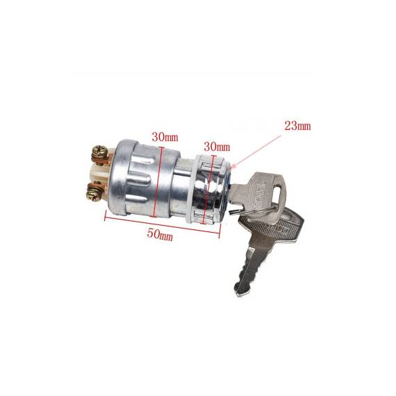 Contact general auto universal cu cheie 12V 3 pini ON OFF START Cod: C02 - 4- Roveli