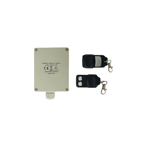 Kit automatizari exterior receptor+2 telecomenzi PREMIUM Cod: 080599 - - Roveli