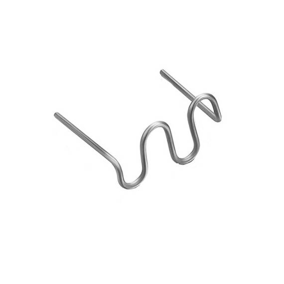 Set 100 cleme tip S pentru pistol reparat plastic 0.8mm Cod: K18028-1 - 4- Roveli