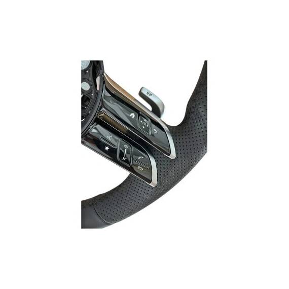 Volan sport piele compatibil cu modelele Mercedes  2011-2021  Produs compatibil - nu este OEM Cod: OCH-04 - 5- Roveli