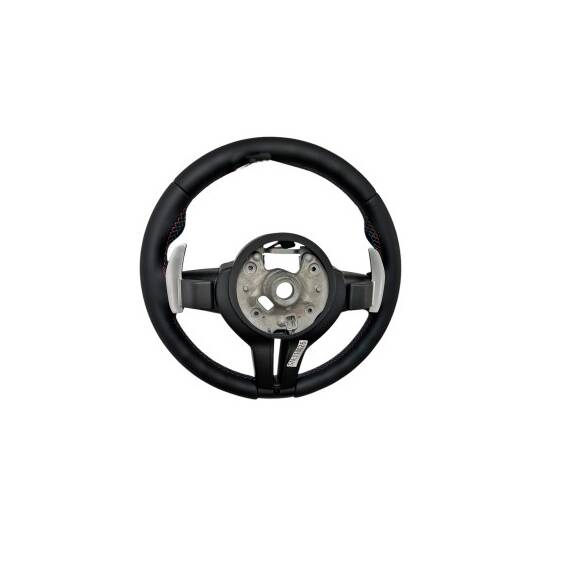 Volan sport piele compatibil cu modelele BMW Seria 5 F10,F11,F07 Seria 6 F06,F12,F13 Seria 7 F01,F02  Cod: OCH-05 - 6- Roveli
