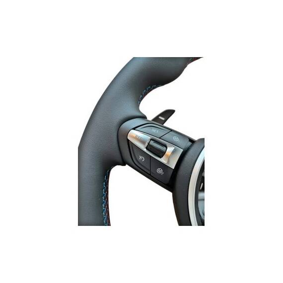 Volan sport piele compatibil cu modelele BMW Seria 1 F20,F21 Seria 2 F22,F23,F45,F87 Seria 3 F30,F31,F34 Seria 4 F32,F33,F36,F82,F83 X5 - F15 X3 - F25  Cod: OCH-09 - 6- Roveli