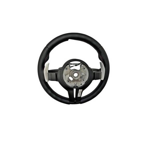 Volan sport piele compatibil cu modelele BMW Seria 1 F20,F21 Seria 2 F22,F23,F45,F87 Seria 3 F30,F31,F34 Seria 4 F32,F33,F36,F82,F83 X5 - F15 X3 - F25  Cod: OCH-09 - 4- Roveli