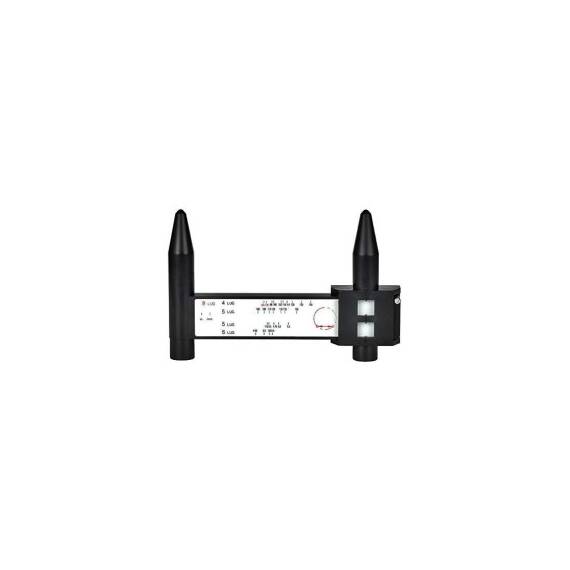 Subler pentru masurarea distantei dintre prezoanele jantelor , compatibil jante PCD Cod: MR117175 - - Roveli