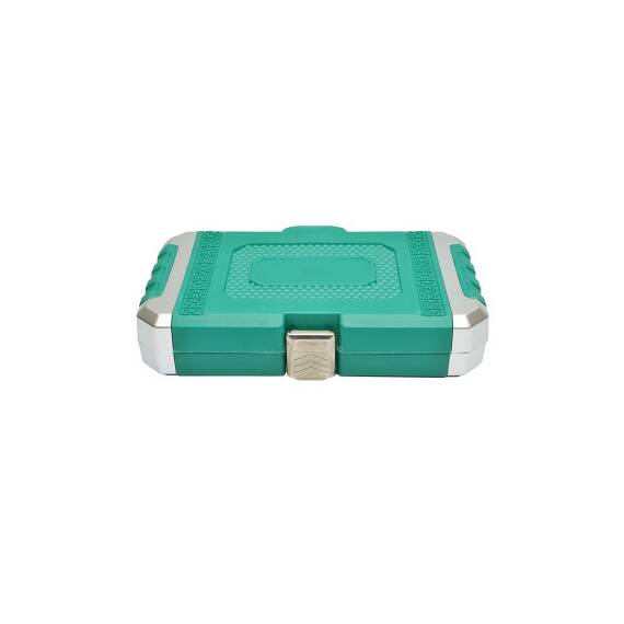Trusa chei tubulare, torx, hex cu clichet 46 piese Breckner Germany Cod: BK80653 - 2- Roveli
