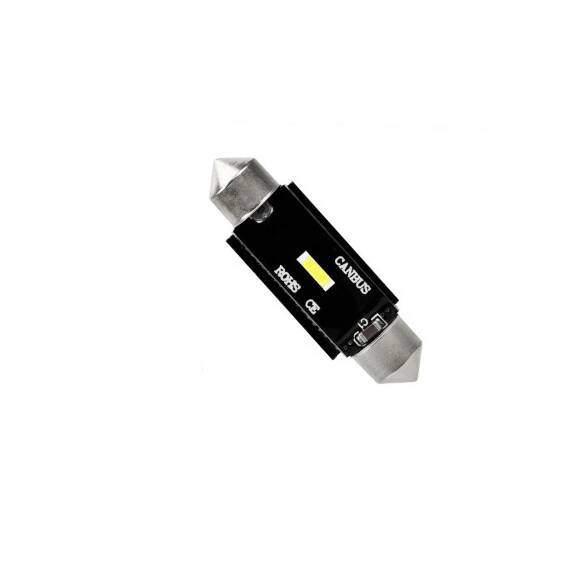 Bec sofit 36mm SMD 1860  12V  Canbus  300 lumen Lumina alba Cod: HH029 - 4- Roveli