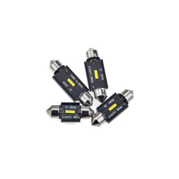 Bec sofit 36mm SMD 1860  12V  Canbus  300 lumen Lumina alba Cod: HH029 - 2- Roveli