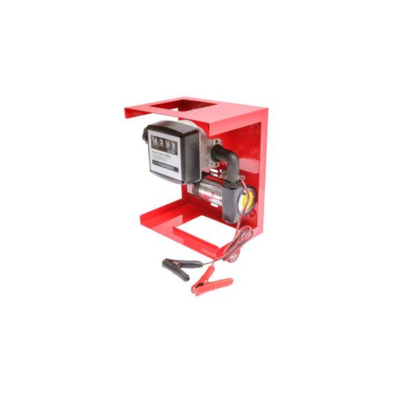 Kit pompa transfer motorina 12V debit 40L/min cu contor furtun aspiratie 1.5m furtun transfer 4m si pistol   Cod: BK87750 - 3- Roveli
